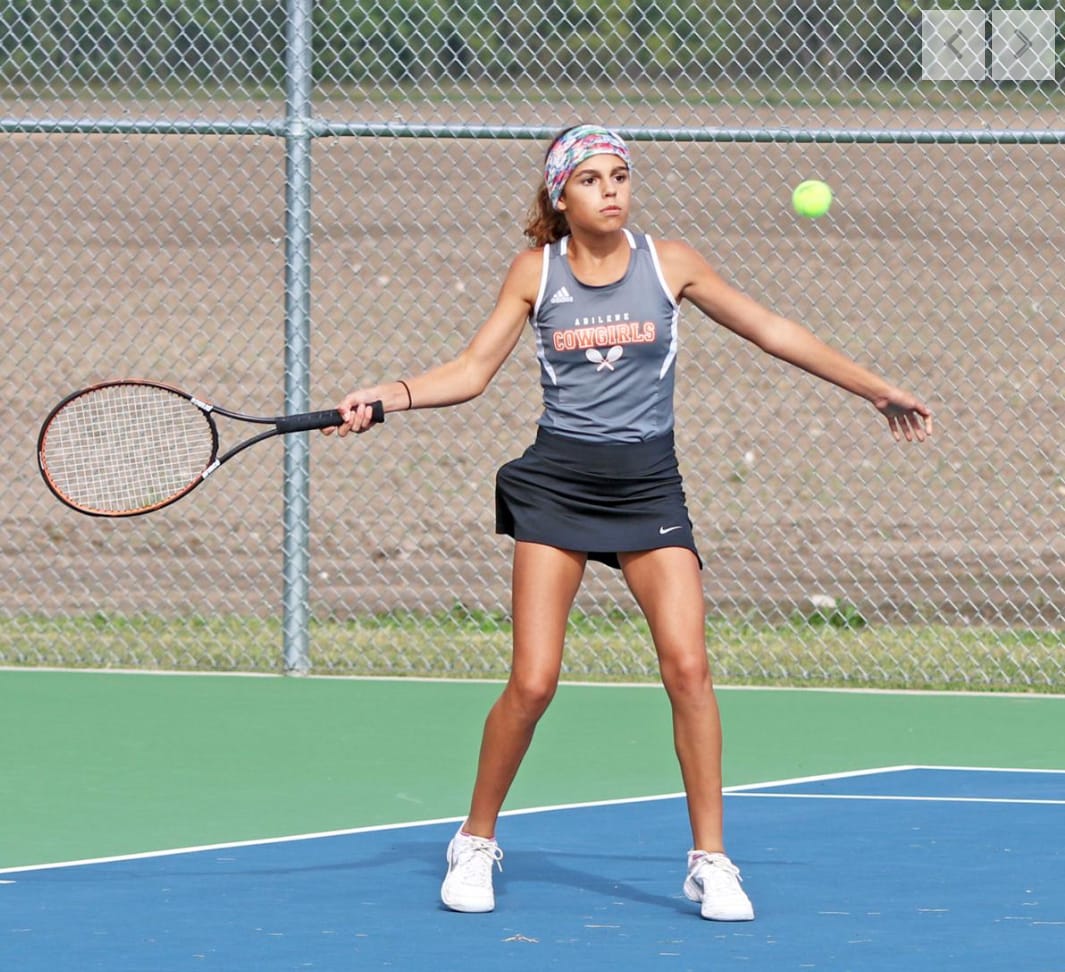 Abilene VS Chapmen Tennis Meet