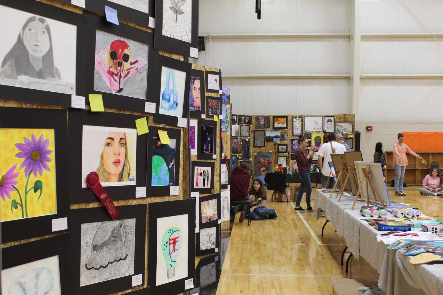 NCKL Art Show at Clay Center