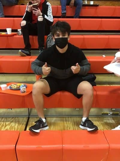 Students are still required to wear masks in school despite lifting of the county mandate.