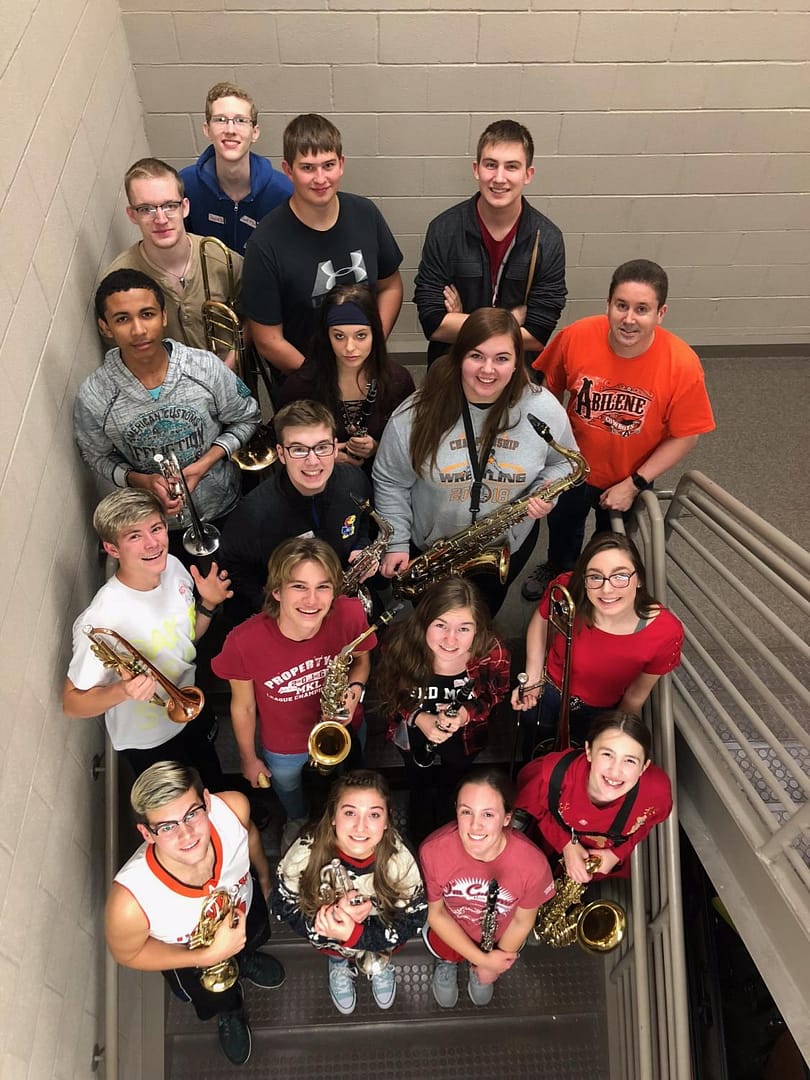 Braydon, second from the bottom left, with regional placers.