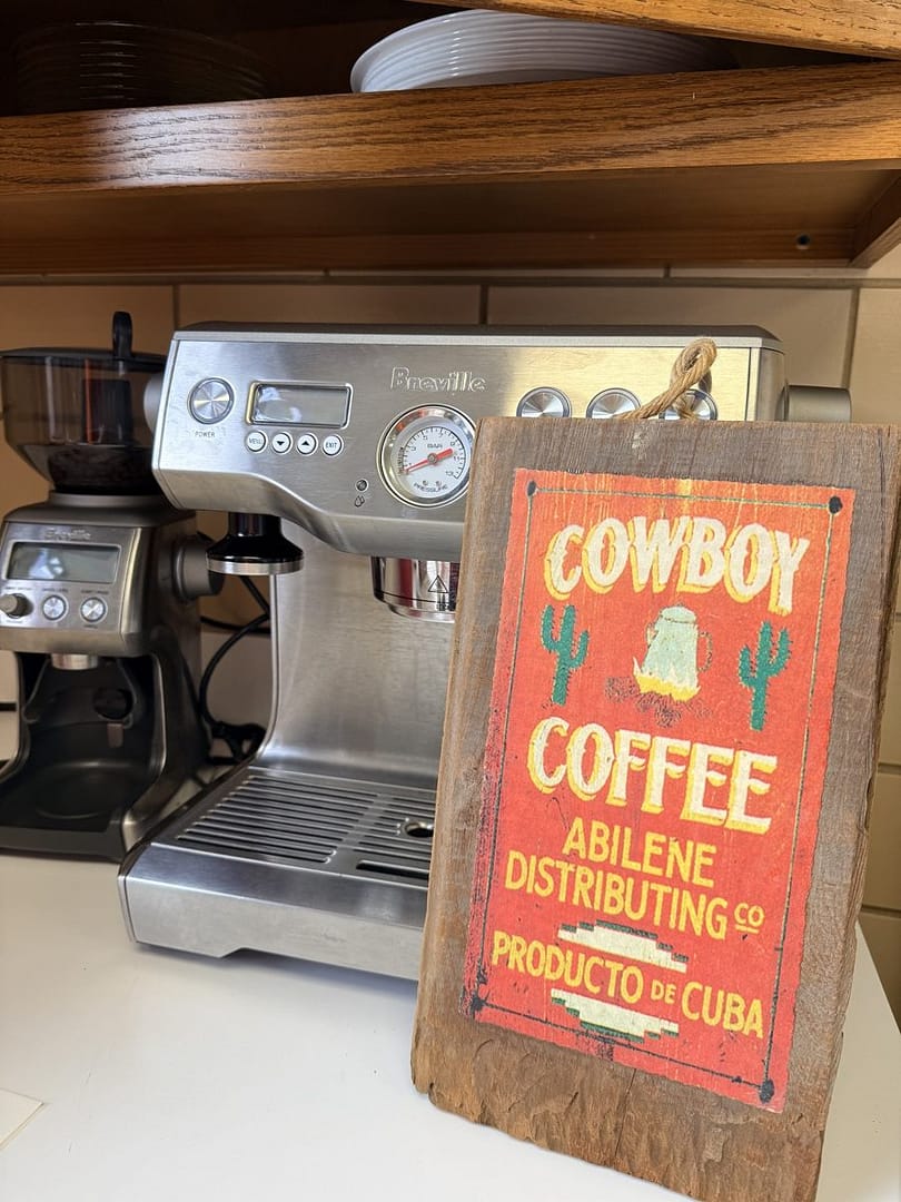 Cowboy Coffee opens on Monday, Nov 3 at Mr. Krenzin's room.